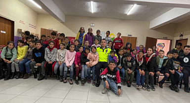 Erzurum’da öğrencilere trafik eğitimi