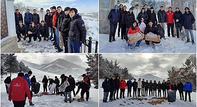 Erzurumlu gençlerden örnek davranış