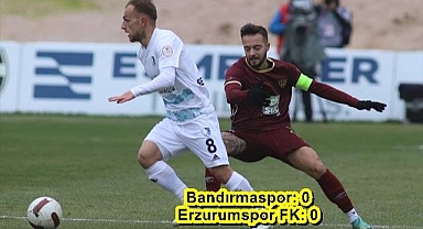 Erzurumspor Badırma'dan puanla dönüyor