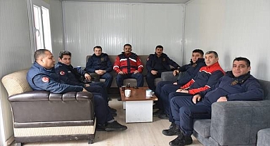 Görevlerini konteynerde sürdürüyorlar