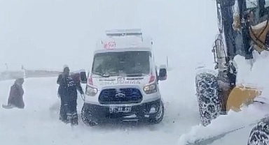 Hasta adamı kurtarmak için seferber oldular