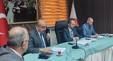 İlçe müftüleri çevrimiçi toplandı
