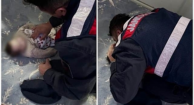 Jandarmanın kurtardığı İkra bebekten acı haber