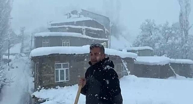 Kalp krizi geçiren muhtar hastaneye güçlükle ulaştı