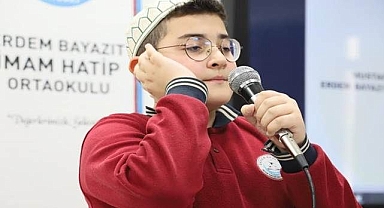 Kuran'ı ve ezanı güzel okumak için yarıştılar