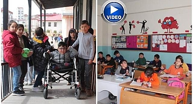 Miniklerden vefa, dostluk örneği!