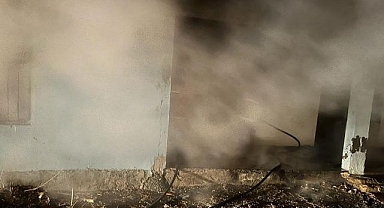 Müstakil evde çıkan yangın korkuttu