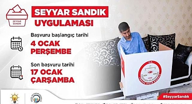 Seyyar sandıklar vatandaşın ayağına gidecek