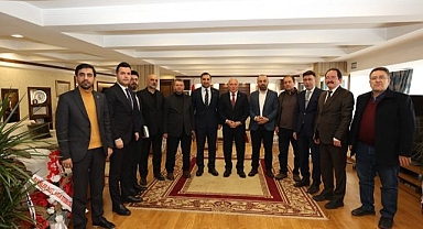 TDED ve ŞEHİRDER’den Başkan Sekmen’e ziyaret 