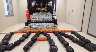 Tonlarca uyuşturucu ele geçirildi