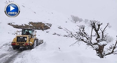 Ulaşıma kapanan köy yolları açılıyor