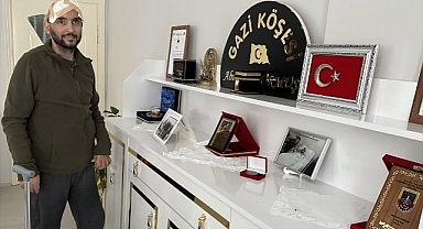Yeniden üniforma giymek için 7 yılda 14 kez ameliyat oldu