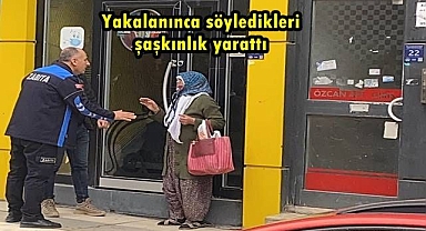 Zabıtayı görünce öyle bir koştu ki...
