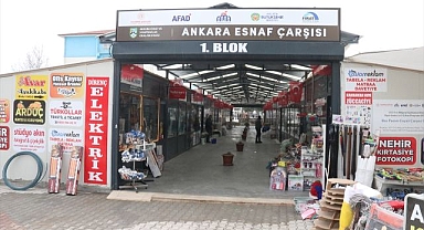 3 bin 200 esnaf konteynerde hizmet veriyor