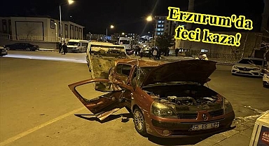 4 araç birbirine girdi!