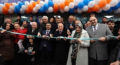 AK Parti'den Aziziye ve Horasan'da SKM açılışı