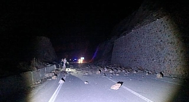 Artvin-Borçka karayolu heyelan nedeniyle ulaşıma kapandı