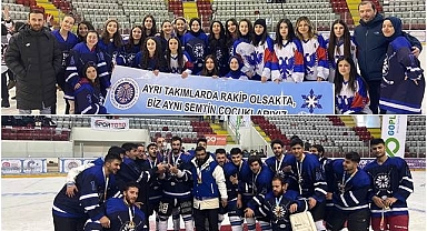 Buzda ETÜ ve ATAUNİ şampiyon