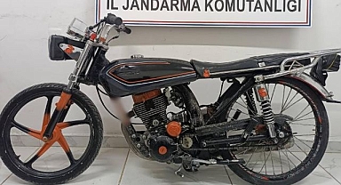 Çalıntı motosikletle kaçarken yakalandı