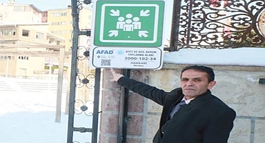 Deprem toplanma alanları açıklandı