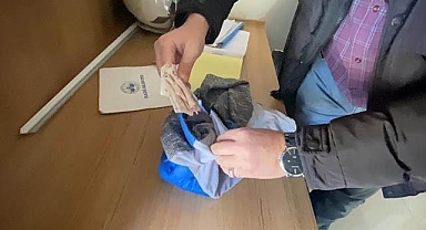 Dilencinin para saklama yöntemi şoke etti!