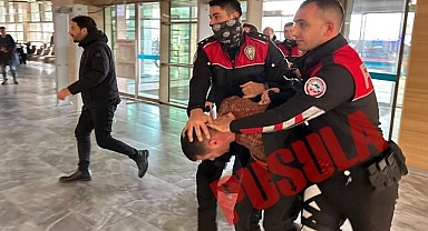 Erzurum'da cezaevi firarisi eşini kafasından vurdu!