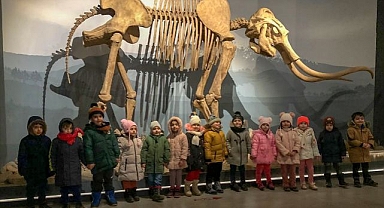 Erzurum Müzesi minik ziyaretçileri ağırladı