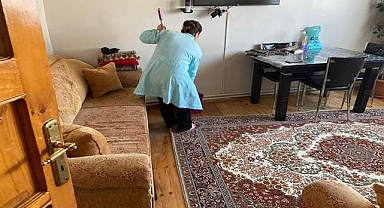 Evde bakım ile yüz güldürüp, dua alıyorlar