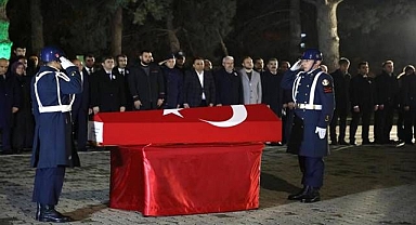 Evinde ölü bulunan Kaymakam için tören düzenlendi