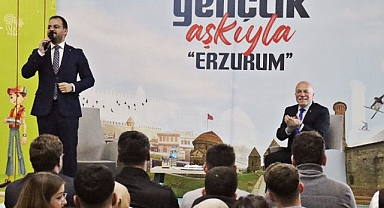 “Gençlik Aşkıyla Erzurum” programında buluştular