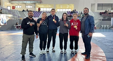 Güreş Şampiyonası’nda büyük başarı