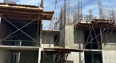 İnşaattan düşen işçinin feci sonu