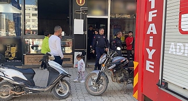 İş yeri yangınında yaralandılar