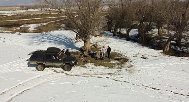 Kaçak avcıların izini sürüyorlar