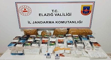 Kaçak tütün ve makaron ele geçirildi