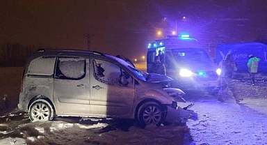 Kafa kafaya çarpıştılar!