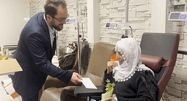 Kanser hastalarına mektuplu ziyaret