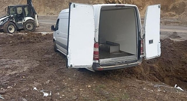 Kazılan çukura gömülerek imha edildi