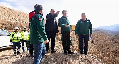 Maden sahasında zehirli atığa rastlanmadı