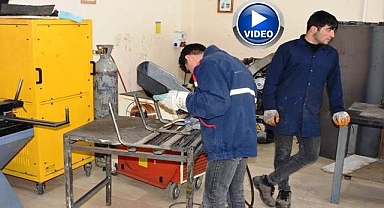 Meslek lisesi öğrencilerinden milyonluk üretim