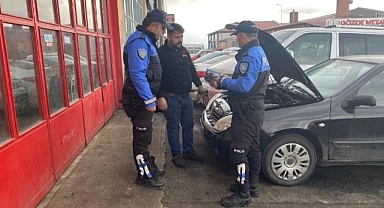 Polisten sanayi esnafına uyarı!