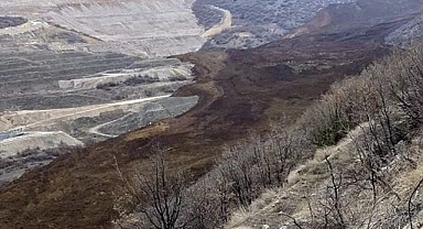 Toprak kayması felaketinin ardından Fırat Nehri'nde sızma riski!