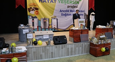 Üreticilere destek oldular