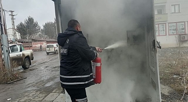 Yanan trafo itfaiye ekiplerini seferber etti