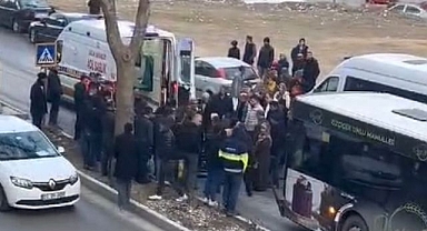Yolun karşısına geçmek isterken otobüs çarptı