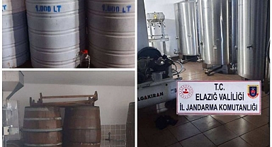 15 ton kaçak alkol ele geçirildi