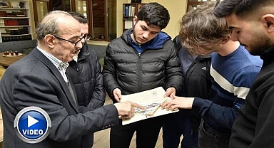 58 yıllık defter ilgi odağı oldu