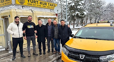 Altınok taksici esnafını dinledi
