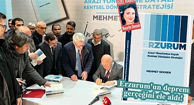 Başkan Sekmen kitap yazdı