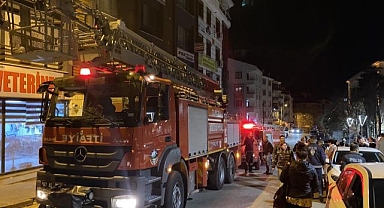 Bina boşluğunda yangın